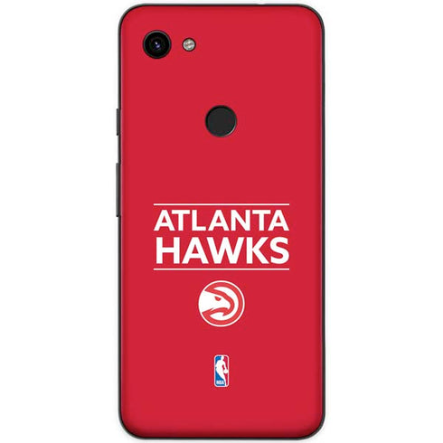 NBA Atlanta Hawks Standard - Red Google Pixel 3a XL Skin